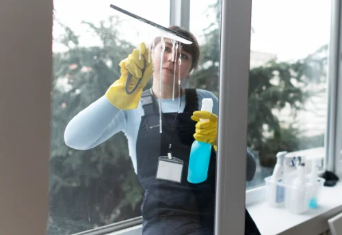 Nettoyage de vitres intérieures et extérieures à Sablons